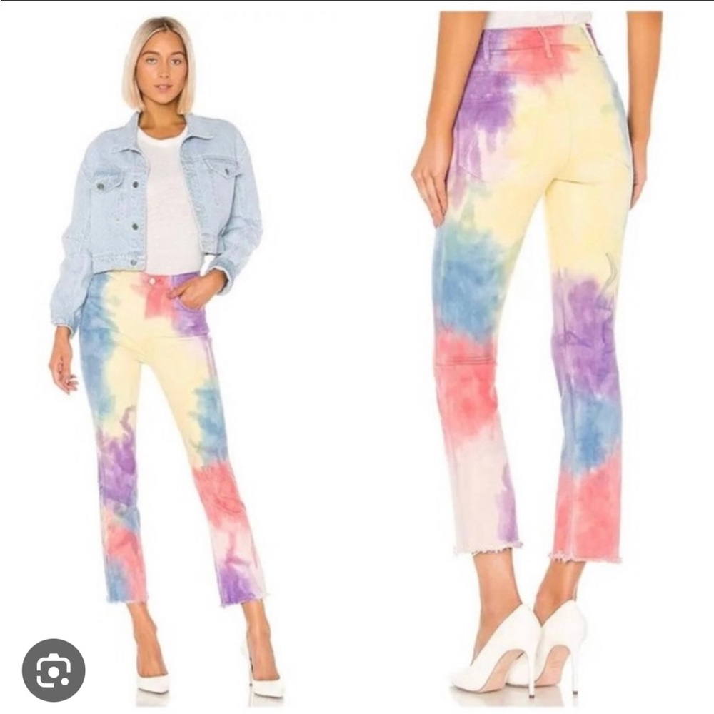 Mother Tie Dye Jeans Size 27